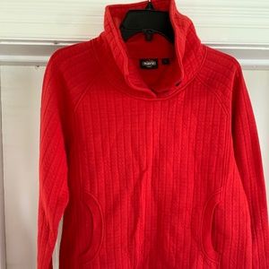 Red KAVU pullover WMN Large NWT